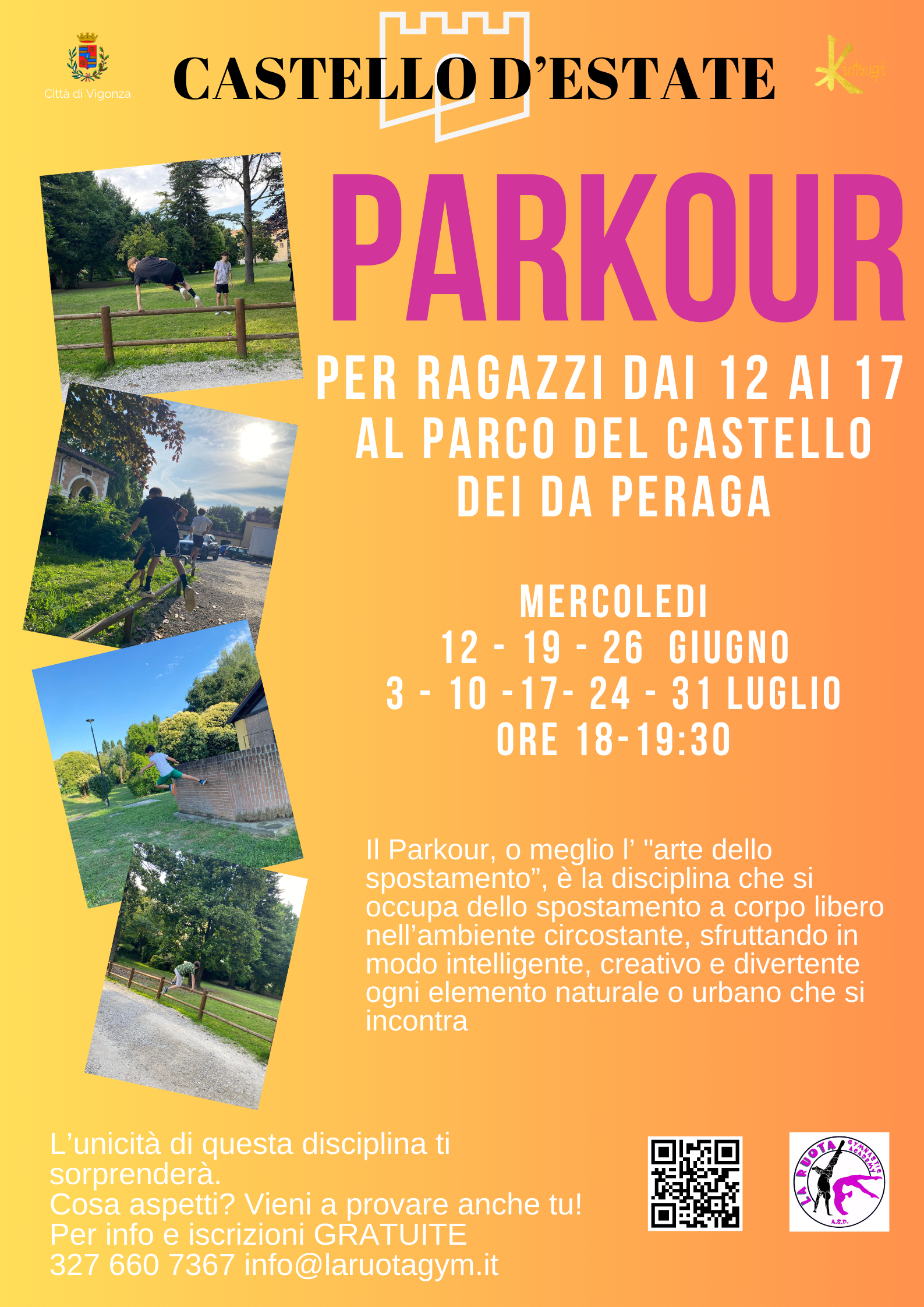 PARKOUR al Castello dei Da Peraga